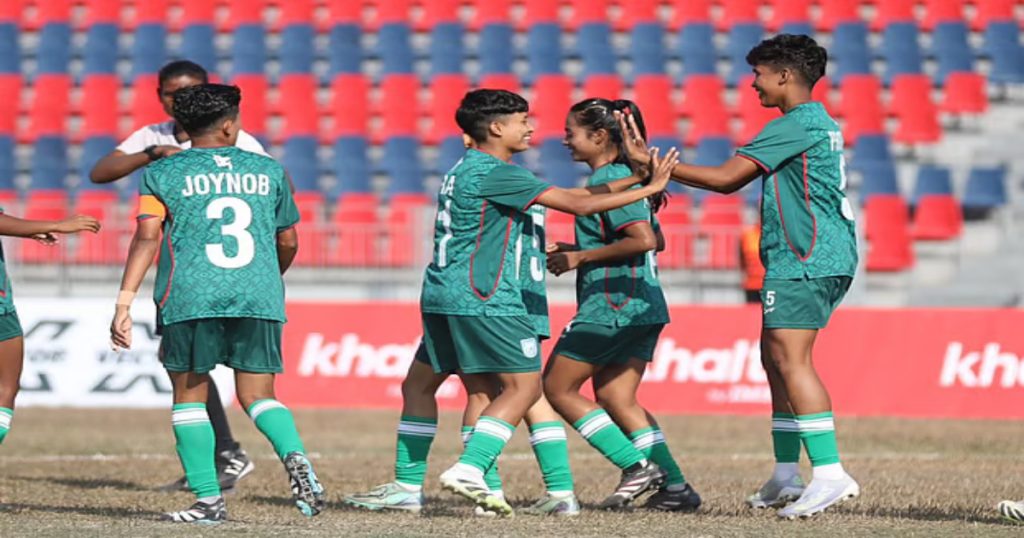 নেপালকে চার গোলে হারাল বাংলাদেশ, ফাইনালে প্রতিপক্ষ ভারত