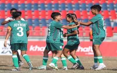 নেপালকে চার গোলে হারাল বাংলাদেশ, ফাইনালে প্রতিপক্ষ ভারত
