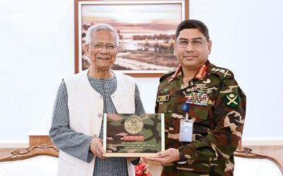 প্রধান উপদেষ্টার সঙ্গে সেনাপ্রধানের বিদায়ী সাক্ষাৎ