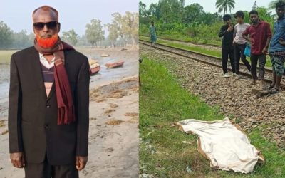 সীতাকুণ্ডে রেল লাইনে ট্রেনে কাটা পড়ে প্রাণ গেল রেলওয়ে কর্মচারীর