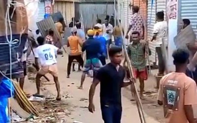 বরযাত্রীর গাড়ি আটকে মিষ্টি খাওয়ার টাকা চাওয়ায় সংঘর্ষ, আহত অর্ধশতাধিক