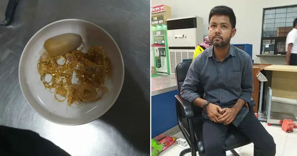 চট্টগ্রাম বিমানবন্দরে ১ কোটি ১৭ লাখ টাকার স্বর্ণসহ যাত্রী আটক